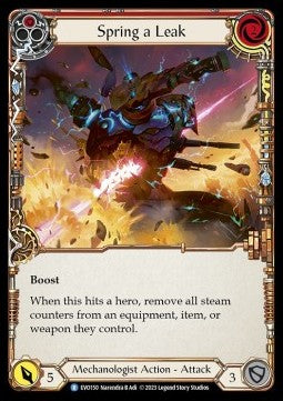 Spring a Leak (Red) [EVO150] (Bright Lights) Rainbow Foil