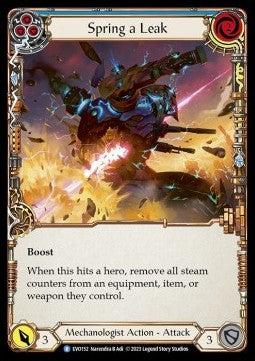 Spring a Leak (Blue) [EVO152] (Bright Lights) Rainbow Foil