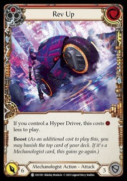 Rev Up (Red) [EVO183] (Bright Lights) Rainbow Foil