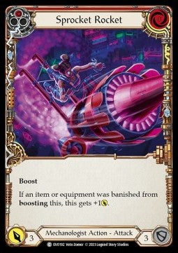 Sprocket Rocket (Red) [EVO192] (Bright Lights) Rainbow Foil