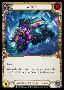 MetEx (Yellow) [EVO202] (Bright Lights) Rainbow Foil