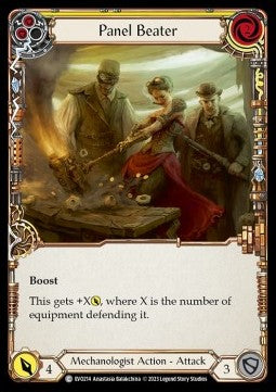 Panel Beater (Yellow) [EVO214] (Bright Lights) Rainbow Foil