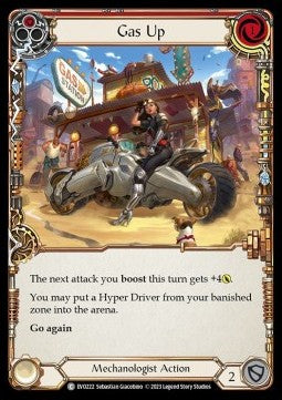 Gas Up (Red) [EVO222] (Bright Lights) Rainbow Foil