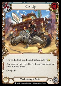 Gas Up (Blue) [EVO224] (Bright Lights) Rainbow Foil