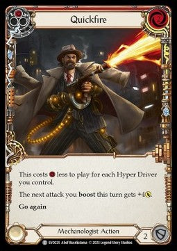 Quickfire (Red) [EVO225] (Bright Lights) Rainbow Foil