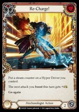 Re-Charge! (Red) [EVO228] (Bright Lights) Rainbow Foil