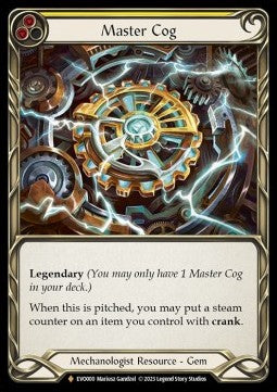 Master Cog [EVO000] (Bright Lights) Rainbow Foil