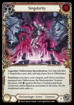 Singularity // Teklovossen, the Mechropotent [EVO010] (Bright Lights) Regular