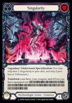 Singularity // Teklovossen, the Mechropotent (Marvel) [EVO010] (Bright Lights)