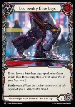 Evo Sentry Base Legs [EVO045] (Bright Lights) Cold Foil