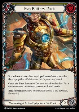 Evo Battery Pack [EVO047] (Bright Lights) Cold Foil