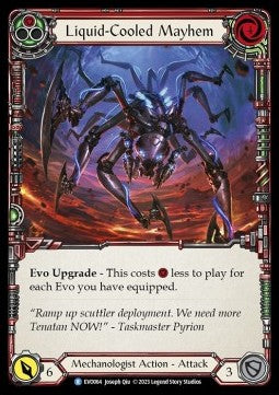 Liquid-Cooled Mayhem (Red) [EVO064] (Bright Lights) Rainbow Foil