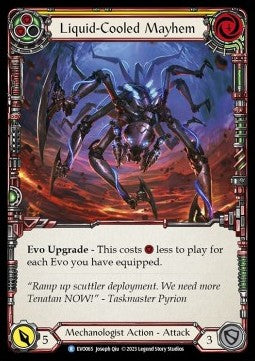 Liquid-Cooled Mayhem (Yellow) [EVO065] (Bright Lights) Rainbow Foil