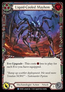 Liquid-Cooled Mayhem (Blue) [EVO066] (Bright Lights) Rainbow Foil