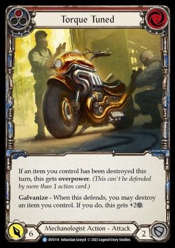 Torque Tuned (Red) [EVO114] (Bright Lights) Rainbow Foil