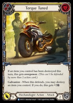 Torque Tuned (Yellow) [EVO115] (Bright Lights) Regular