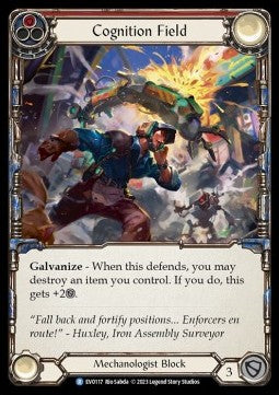 Cognition Field (Red) [EVO117] (Bright Lights) Rainbow Foil