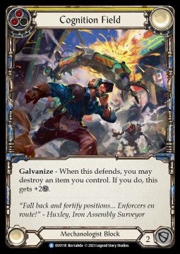 Cognition Field (Yellow) [EVO118] (Bright Lights) Rainbow Foil