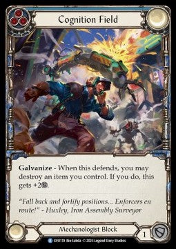 Cognition Field (Blue) [EVO119] (Bright Lights) Rainbow Foil