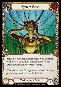 System Reset [EVO145] (Bright Lights) Rainbow Foil