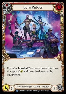 Burn Rubber [EVO154] (Bright Lights) Rainbow Foil