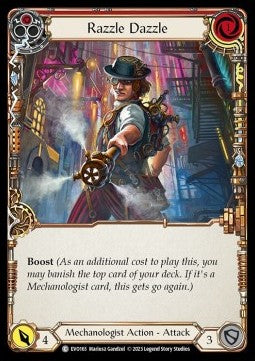 Razzle Dazzle (Red) [EVO165] (Bright Lights) Rainbow Foil