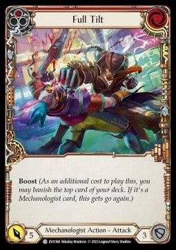 Full Tilt (Red) [EVO168] (Bright Lights) Rainbow Foil
