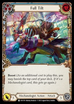 Full Tilt (Blue) [EVO170] (Bright Lights) Rainbow Foil