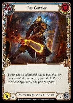 Gas Guzzler (Blue) [EVO173] (Bright Lights) Rainbow Foil