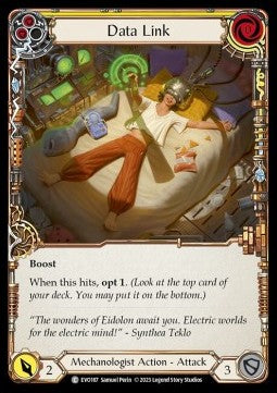 Data Link (Yellow) [EVO187] (Bright Lights) Regular