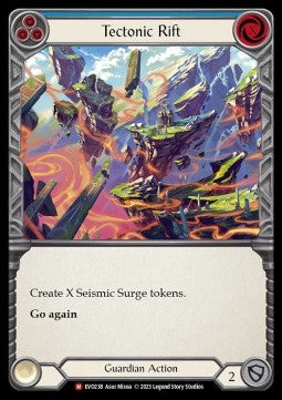 Tectonic Rift [EVO238] (Bright Lights) Rainbow Foil