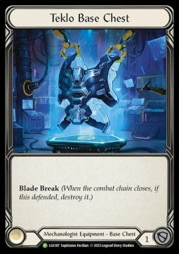 Teklo Base Chest [LGS187] (LGS Promos) Cold Foil