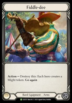 Fiddle-dee [LGS215] (LGS Promos) Rainbow Foil