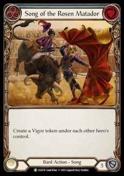 Song of the Rosen Matador [LGS218] (LGS Promos) Rainbow Foil