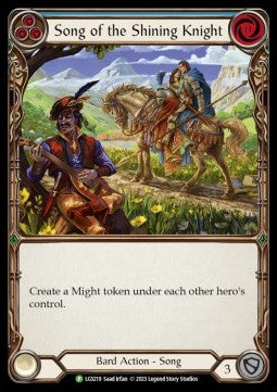 Song of the Shining Knight [LGS219] (LGS Promos) Rainbow Foil