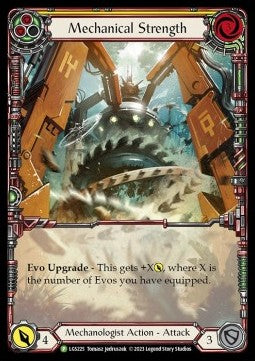 Mechanical Strength (Yellow) (Extended Art) [LGS225] (LGS Promos) Rainbow Foil