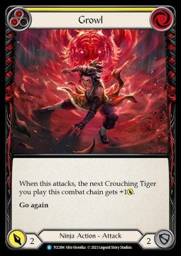 Growl (Yellow) [TCC094] (Round the Table: TCC x LSS) Regular