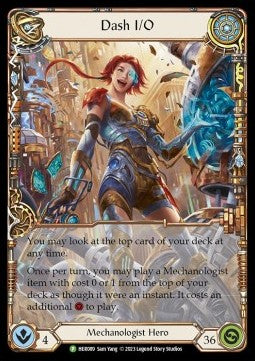 Dash I/O [HER089] (Hero Promos) Cold Foil