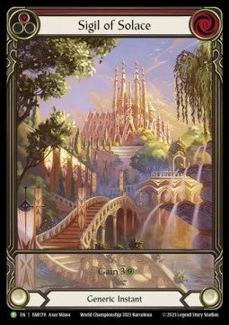 Sigil of Solace (Red) [FAB178] (FAB Promos)