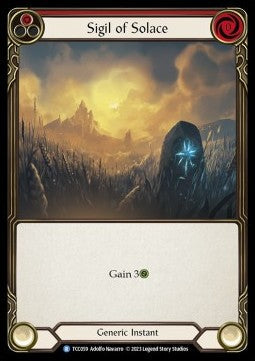 Sigil of Solace (Red) [TCC059] (Round the Table: TCC x LSS) Regular