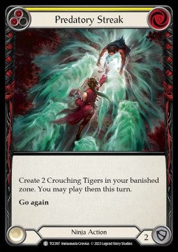 Predatory Streak (Yellow) [TCC097] (Round the Table: TCC x LSS) Regular
