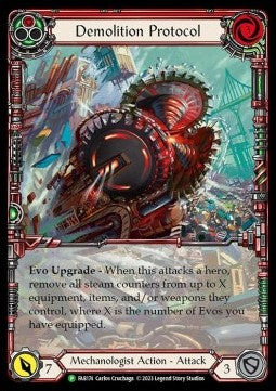 Demolition Protocol (Extended Art) [FAB174] (FAB Promos) Rainbow Foil
