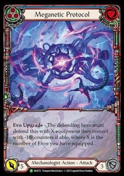 Meganetic Protocol (Extended Art) [FAB172] (FAB Promos) Rainbow Foil