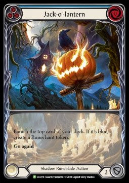 Jack-o'-lantern (Blue) (Extended Art) [LGS178] (LGS Promos) Regular