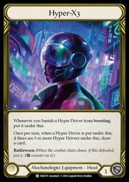 Hyper-X3 [FAB170] (FAB Promos) Gold Cold Foil