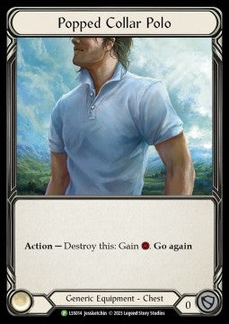 Popped Collar Pollo (Blue) [LSS014] (LSS Promos) Cold Foil