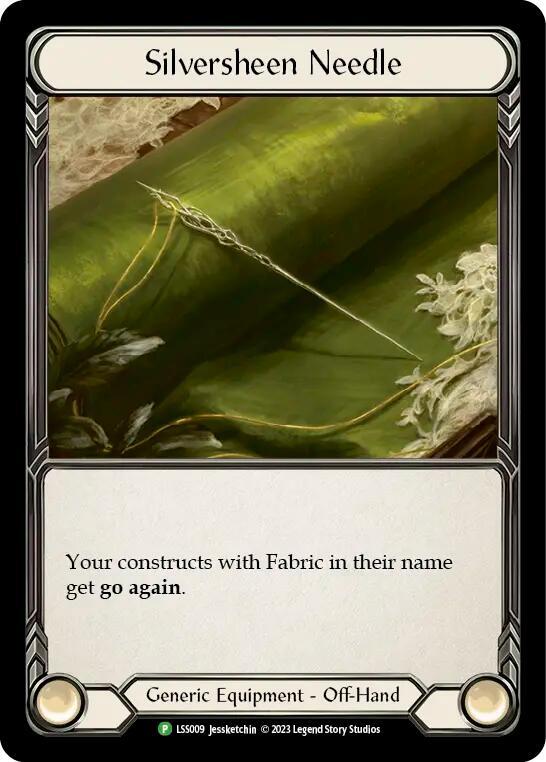 Silversheen Needle [LSS009] (LSS Promos) Cold Foil