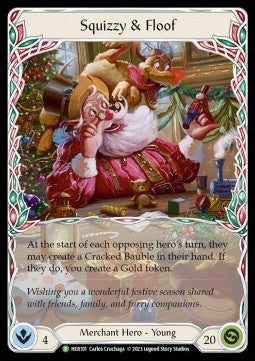 Squizzy & Floof [HER101] (Hero Promos) Rainbow Foil