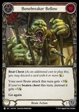 Bonebreaker Bellow (Red) [HVY041] (Heavy Hitters) Regular