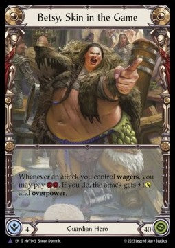Betsy, Skin in the Game (Marvel) [HVY045] (Heavy Hitters) Cold Foil